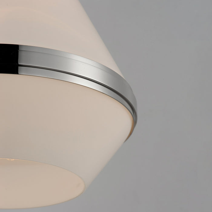 Maxim 10376WTPN One Light Pendant, Polished Nickel