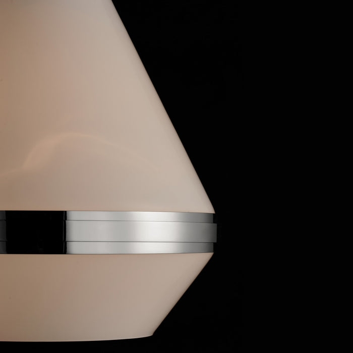 Maxim 10376WTPN One Light Pendant, Polished Nickel