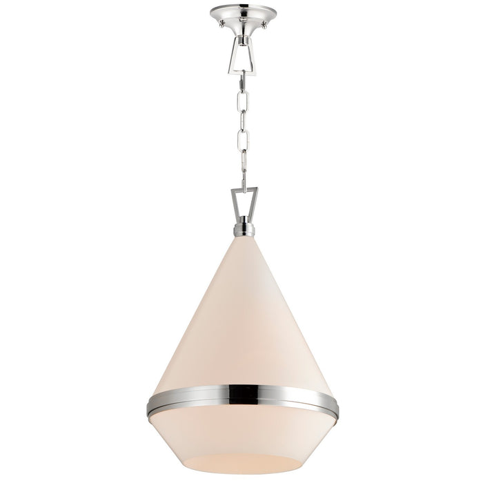Maxim 10376WTPN One Light Pendant, Polished Nickel