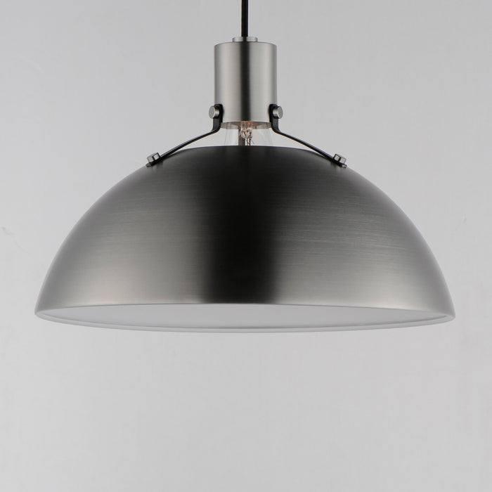 Maxim 12045SN One Light Pendant, Satin Nickel