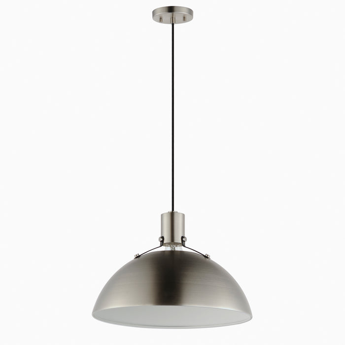 Maxim 12045SN One Light Pendant, Satin Nickel
