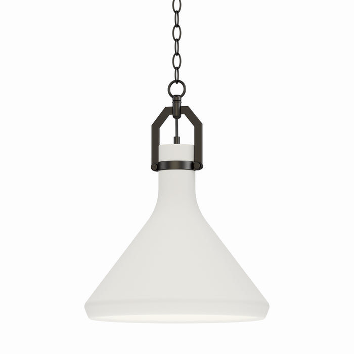 Maxim 12383WTBK One Light Pendant, Black
