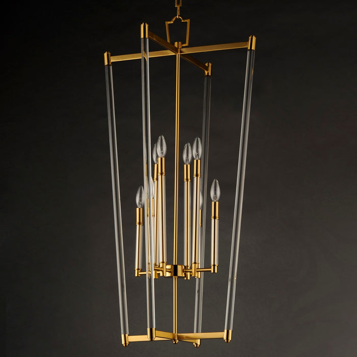 Maxim 16102CLHR Eight Light Pendant, Heritage