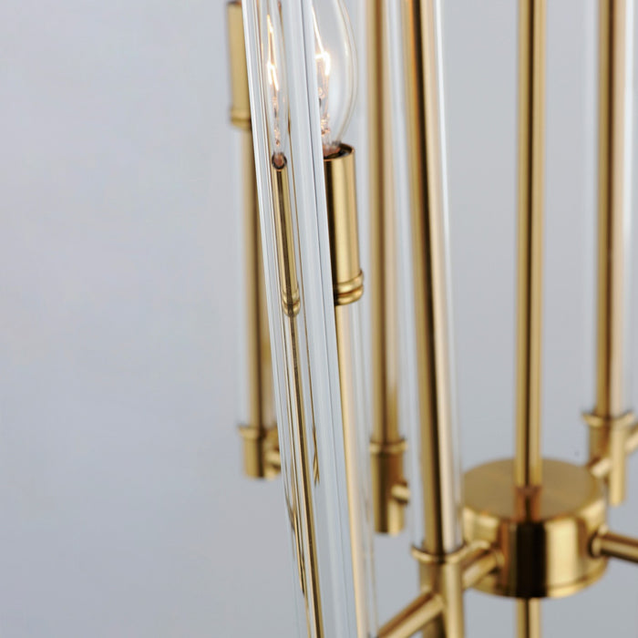 Maxim 16102CLHR Eight Light Pendant, Heritage