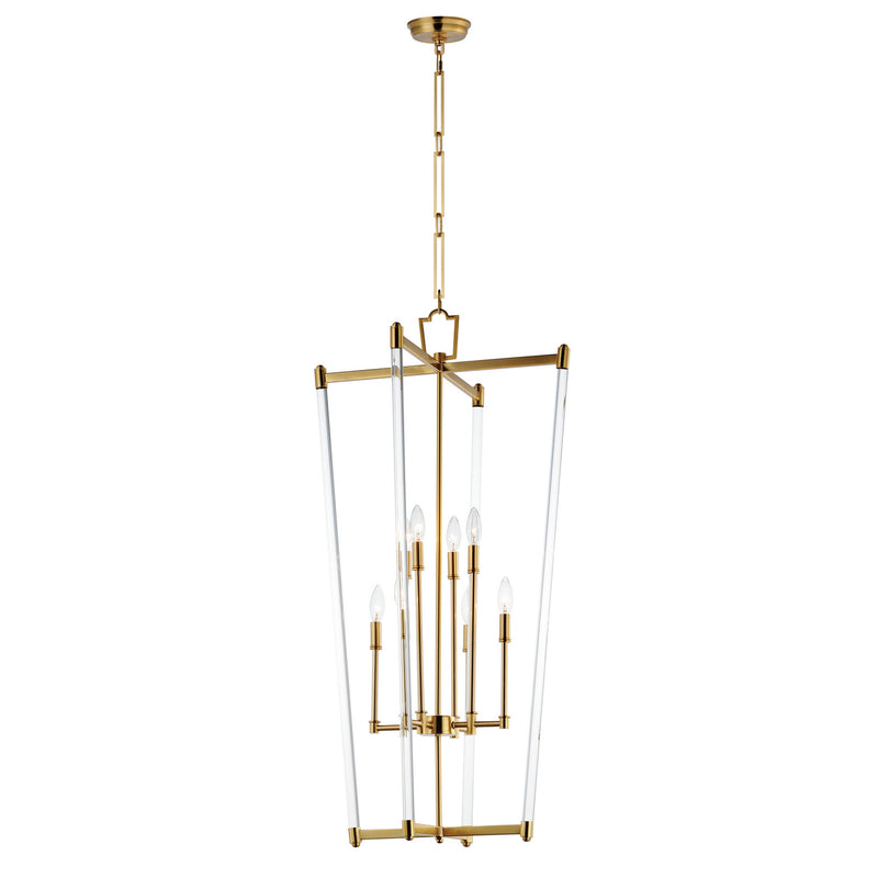 Maxim 16102CLHR Eight Light Pendant, Heritage