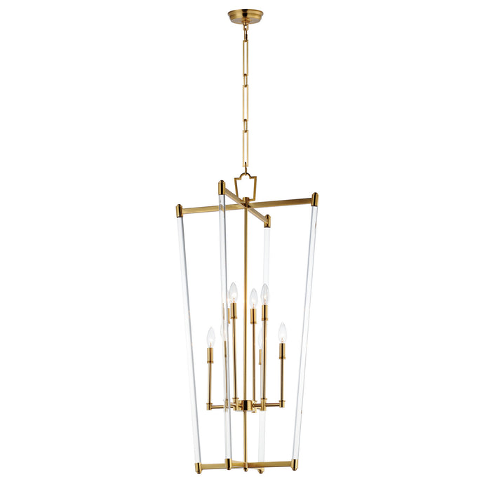 Maxim 16102CLHR Eight Light Pendant, Heritage