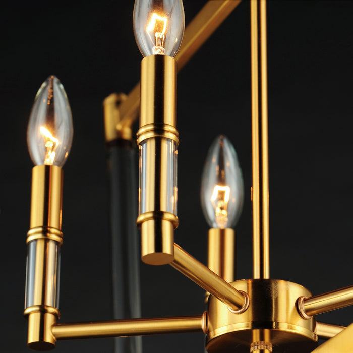 Maxim 16103CLHR Five Light Chandelier, Heritage