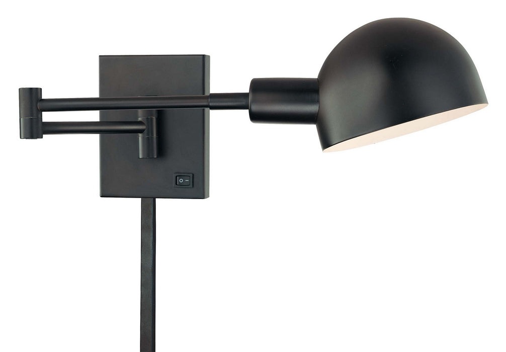 George Kovacs P600-3-615 LED Swing Arm Wall Sconce, Antique Dorian Bronze