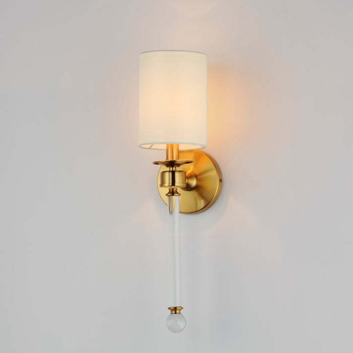 Maxim 16109WTCLHR One Light Wall Sconce, Heritage