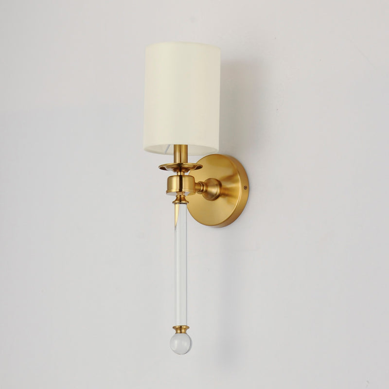 Maxim 16109WTCLHR One Light Wall Sconce, Heritage