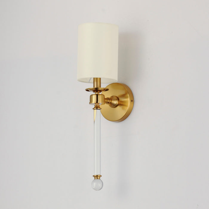 Maxim 16109WTCLHR One Light Wall Sconce, Heritage