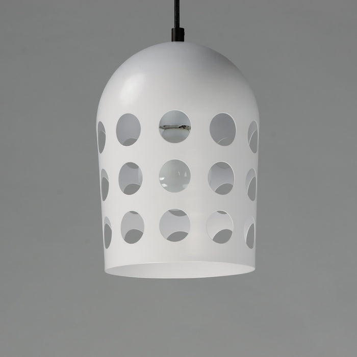 Maxim 21242WTBK One Light Pendant, Black