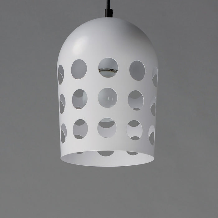 Maxim 21242WTBK One Light Pendant, Black