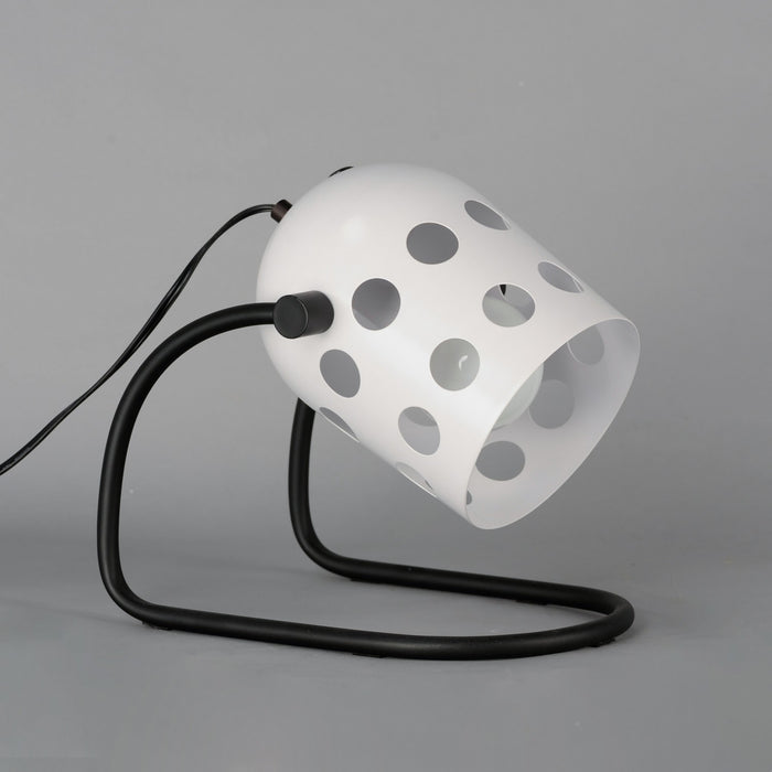 Maxim 21248WTBK One Light Desk Lamp, Black