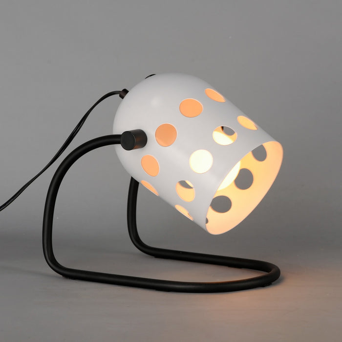 Maxim 21248WTBK One Light Desk Lamp, Black