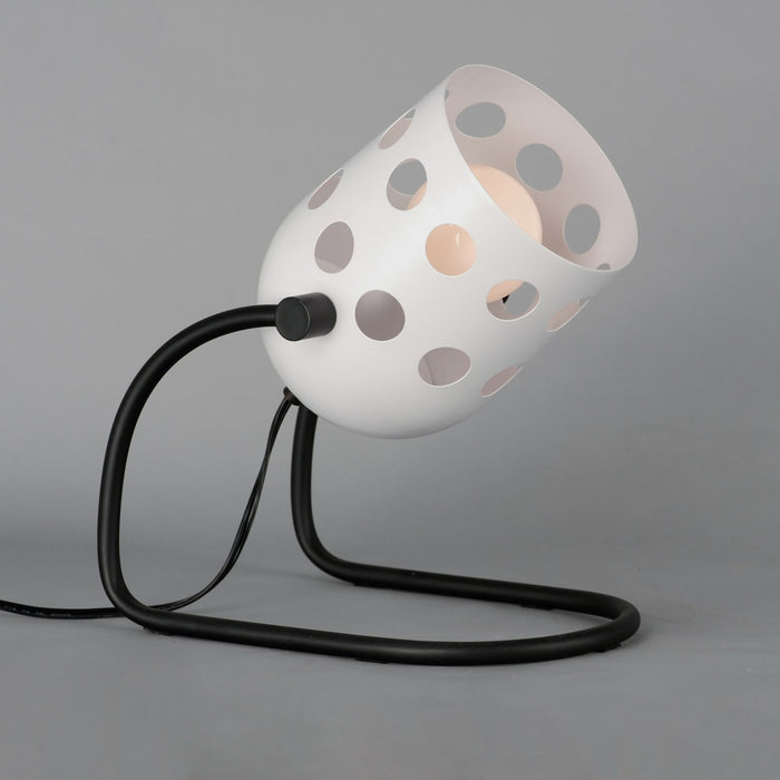 Maxim 21248WTBK One Light Desk Lamp, Black