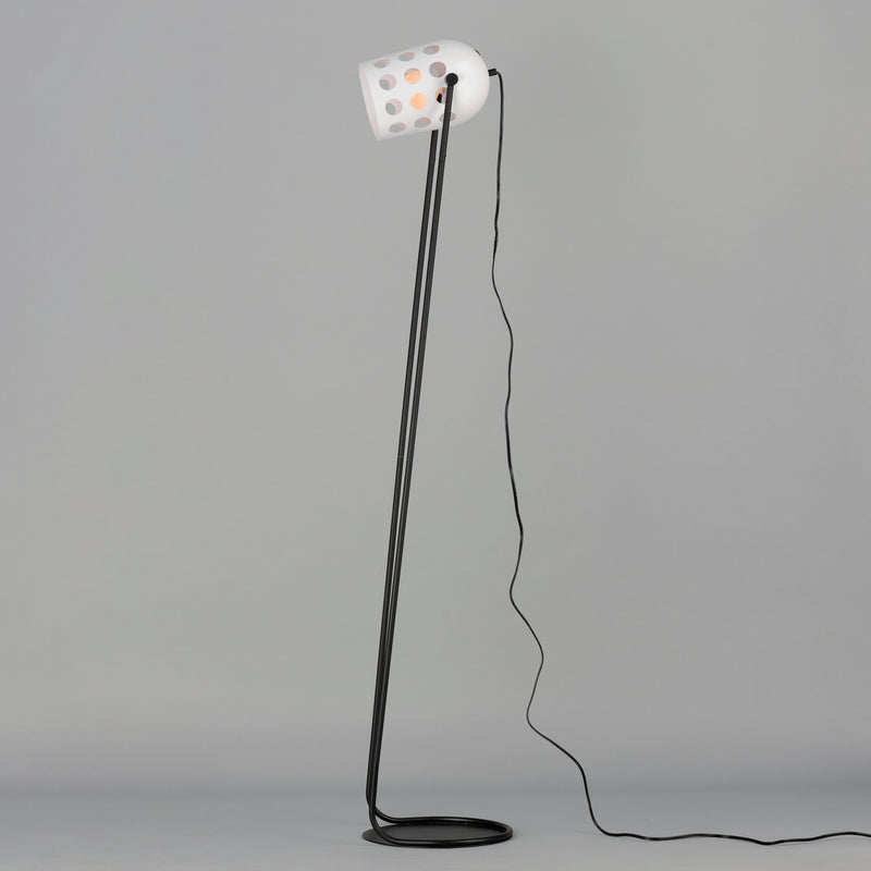 Maxim 21249WTBK One Light Floor Lamp, Black