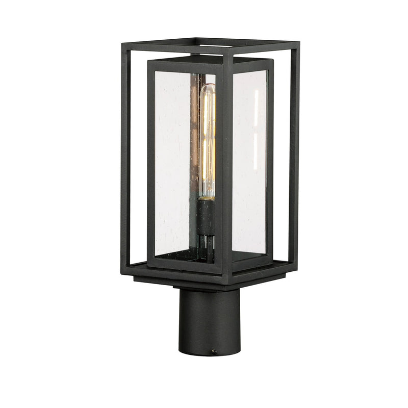 Maxim 3030CDBK One Light Outdoor Post Mount, Black