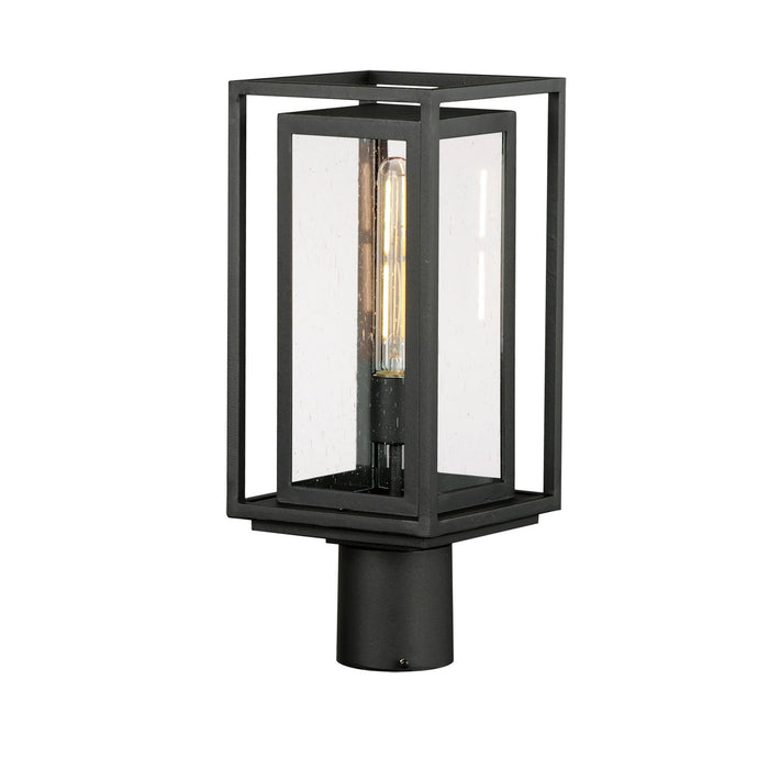 Maxim 3030CDBK One Light Outdoor Post Mount, Black