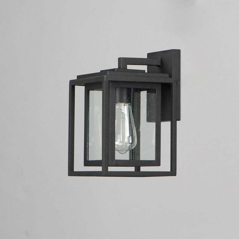 Maxim 3032CDBK One Light Outdoor Wall Sconce, Black
