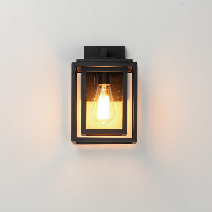 Maxim 3032CDBK One Light Outdoor Wall Sconce, Black