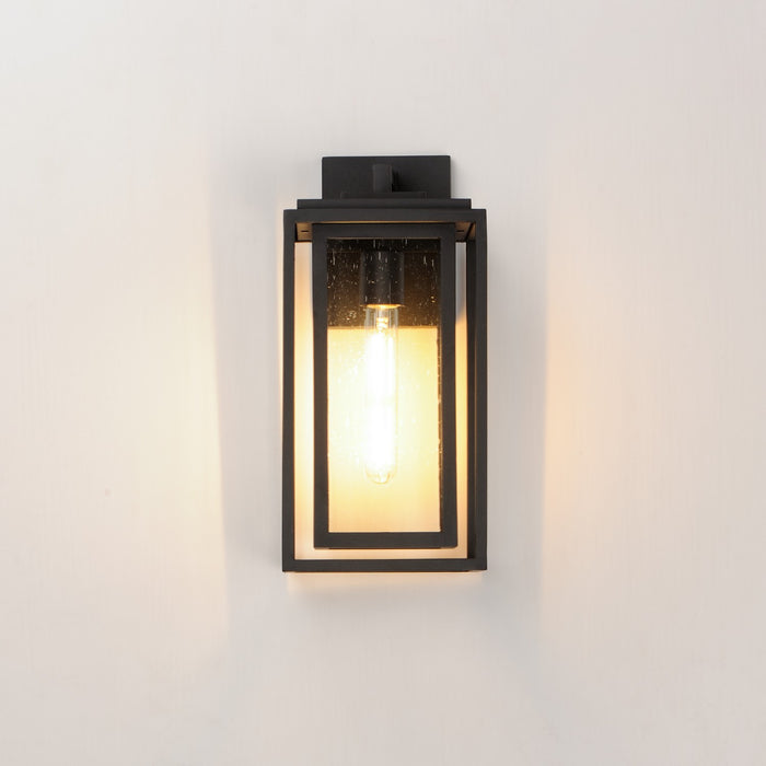 Maxim 3033CDBK One Light Outdoor Wall Sconce, Black