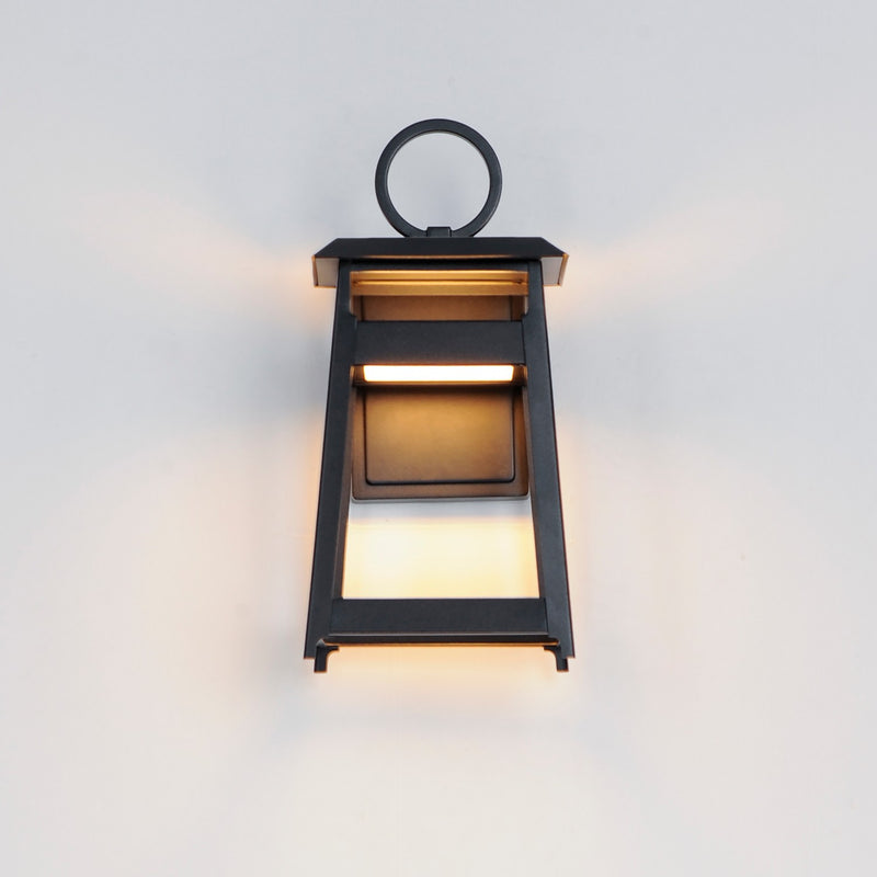 Maxim 30742BK LED Outdoor Wall Sconce, Black