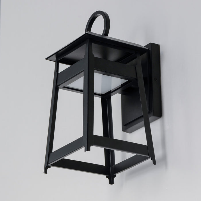 Maxim 30742BK LED Outdoor Wall Sconce, Black