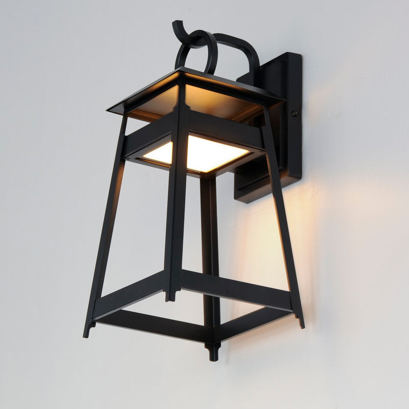 Maxim 30744BK LED Outdoor Wall Sconce, Black