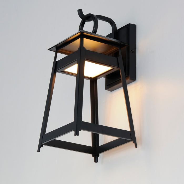 Maxim 30744BK LED Outdoor Wall Sconce, Black
