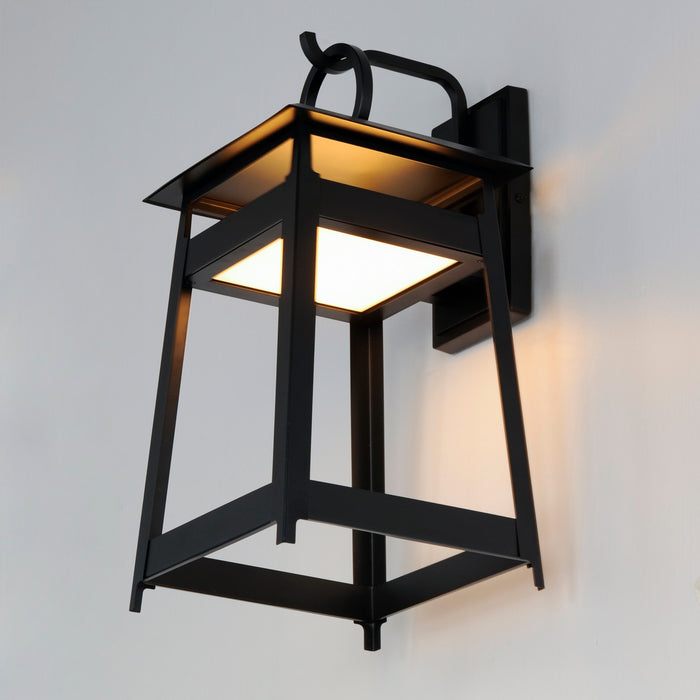 Maxim 30746BK LED Outdoor Wall Sconce, Black