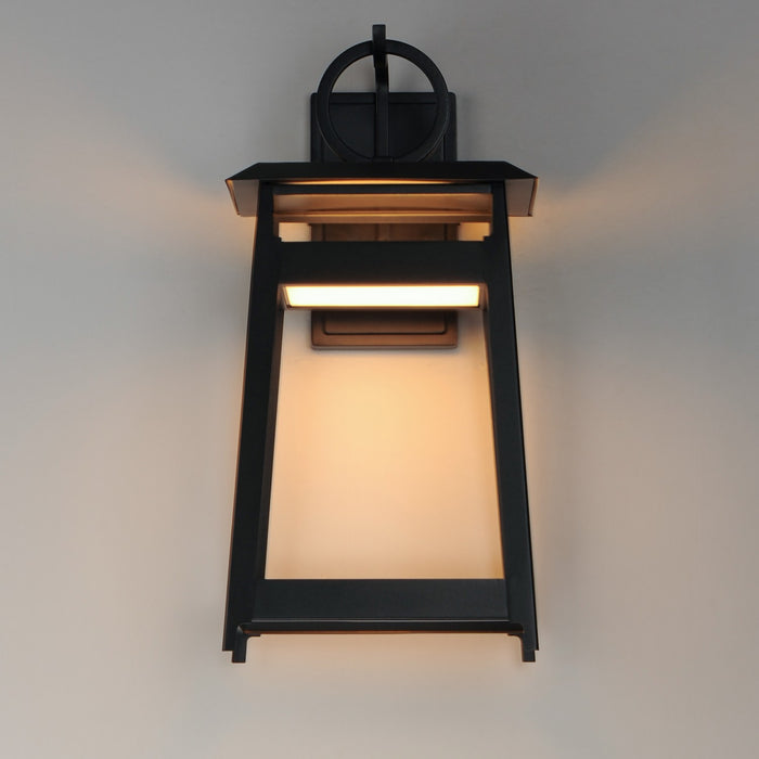 Maxim 30746BK LED Outdoor Wall Sconce, Black