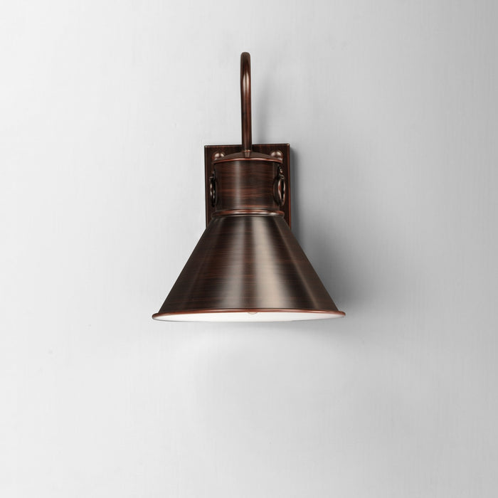 Maxim 35036OB One Light Outdoor Wall Sconce, Oriental Bronze