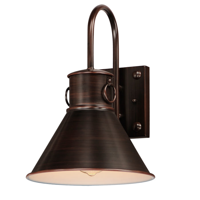 Maxim 35036OB One Light Outdoor Wall Sconce, Oriental Bronze