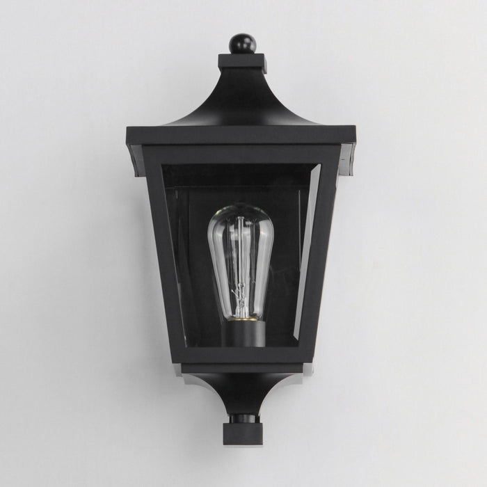 Maxim 40232CLBK One Light Outdoor Wall Sconce, Black