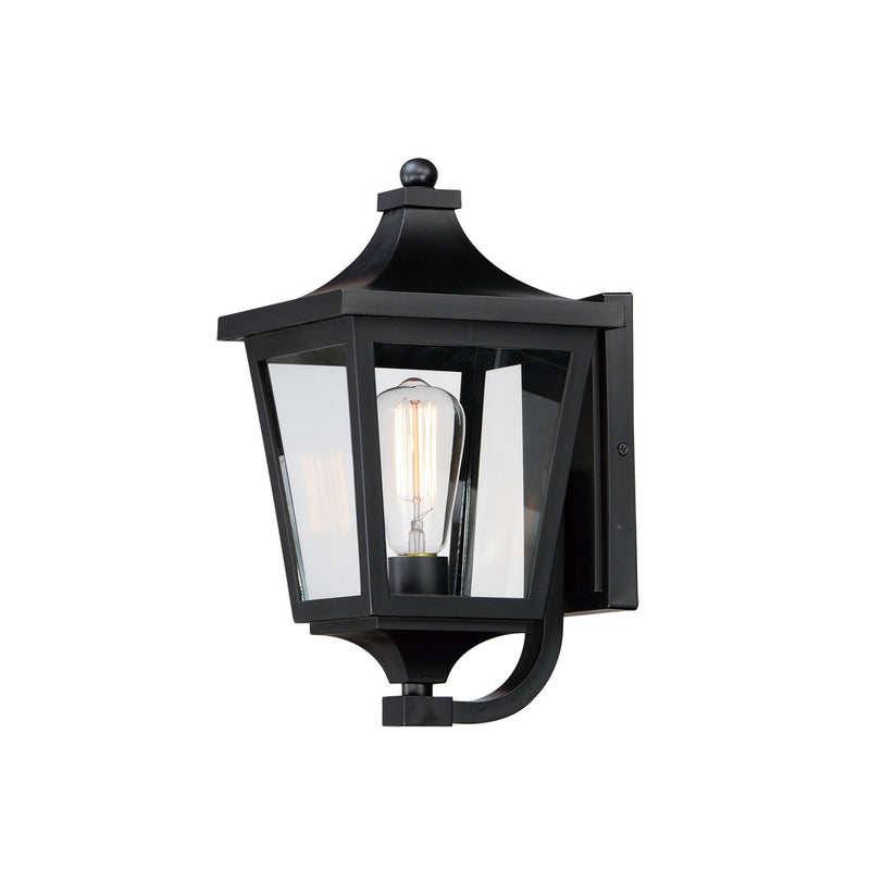 Maxim 40232CLBK One Light Outdoor Wall Sconce, Black