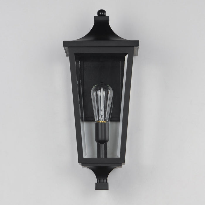 Maxim 40233CLBK One Light Outdoor Wall Sconce, Black