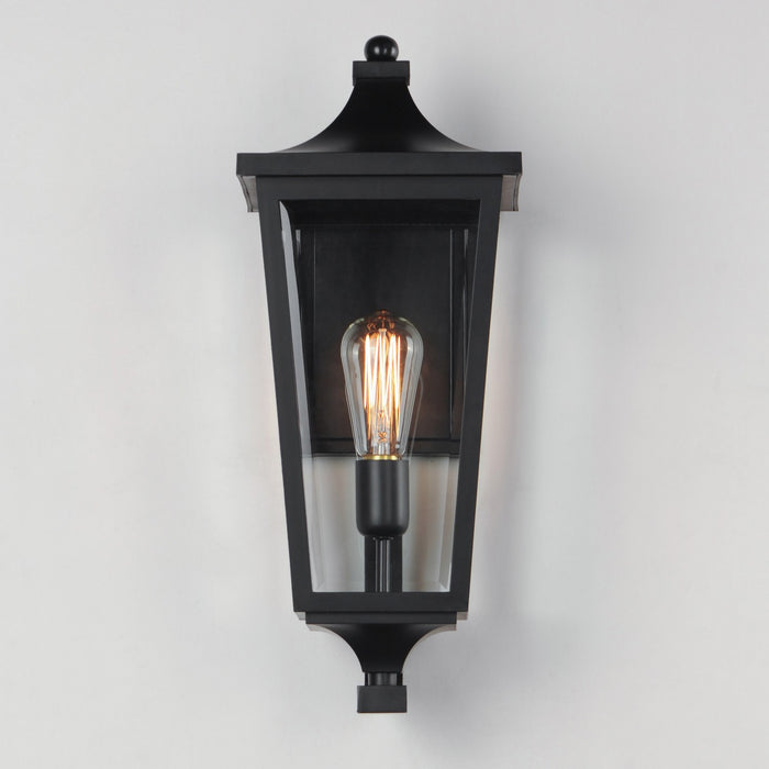 Maxim 40233CLBK One Light Outdoor Wall Sconce, Black