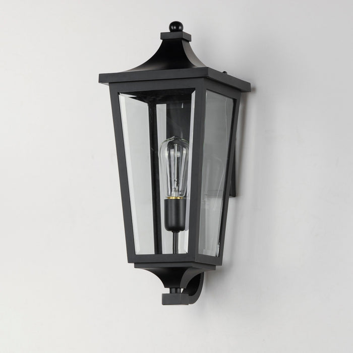 Maxim 40233CLBK One Light Outdoor Wall Sconce, Black