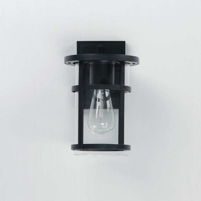 Maxim 40622CLBK One Light Outdoor Wall Sconce, Black