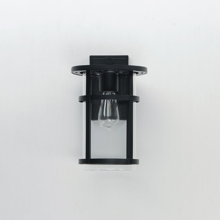 Maxim 40623CLBK One Light Outdoor Wall Sconce, Black