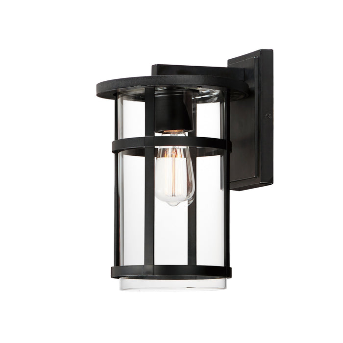 Maxim 40623CLBK One Light Outdoor Wall Sconce, Black