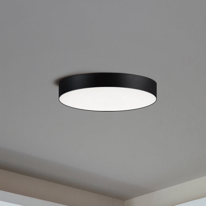 Maxim 57880WTBK LED Flush Mount, Black