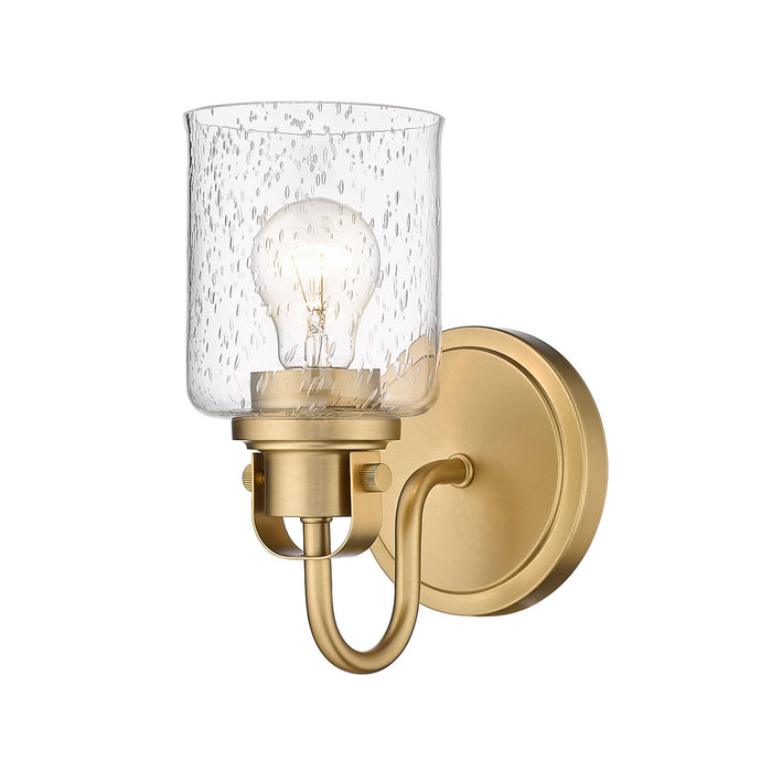 Z-Lite 340-1S-HG One Light Wall Sconce, Heirloom Gold