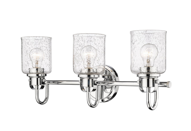 Z-Lite 340-3V-CH Three Light Vanity, Chrome
