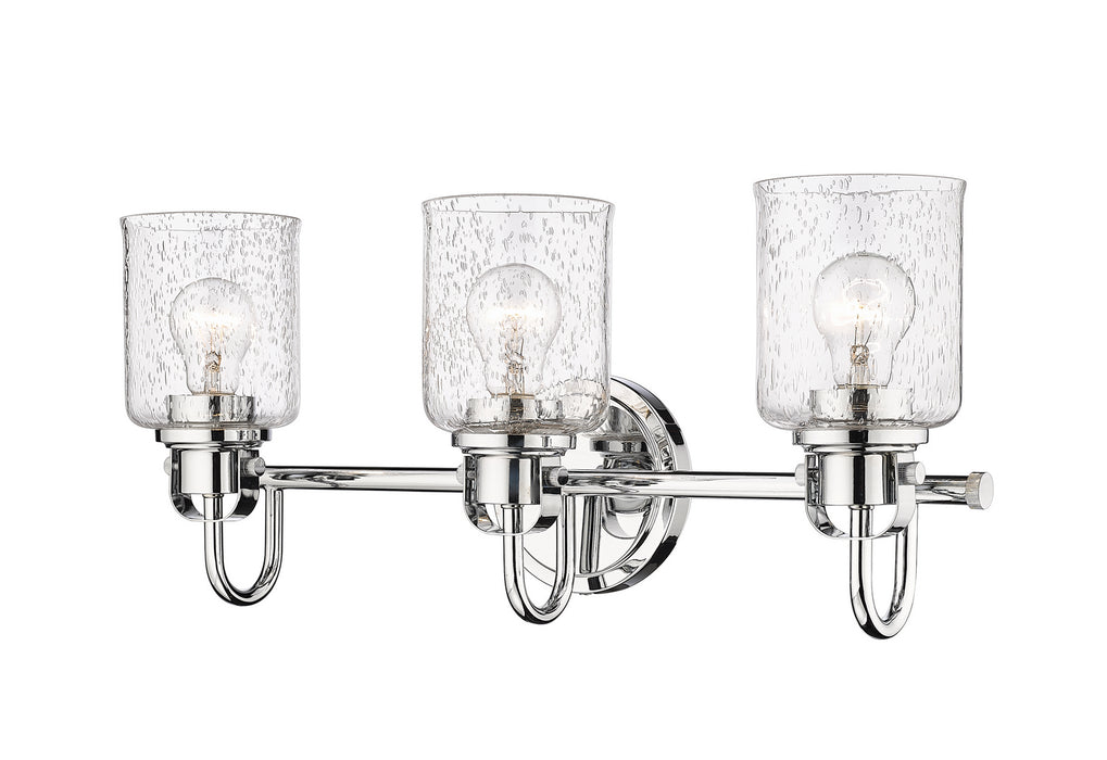 Z-Lite 340-3V-CH Three Light Vanity, Chrome