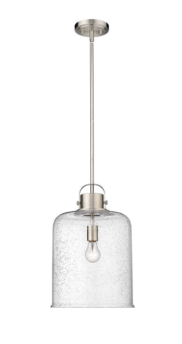 Z-Lite 340P12-BN One Light Pendant, Brushed Nickel