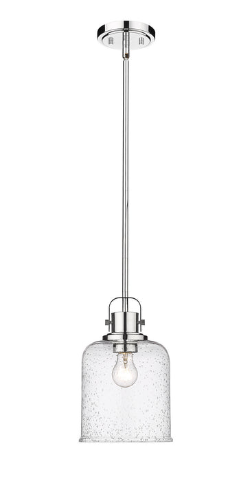 Z-Lite 340P8-CH One Light Pendant, Chrome