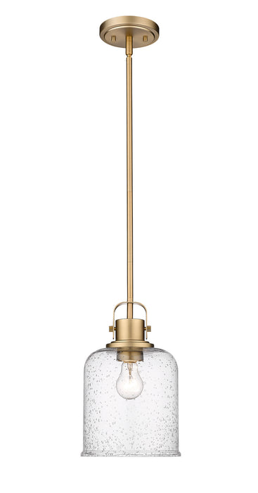 Z-Lite 340P8-HG One Light Pendant, Heirloom Gold