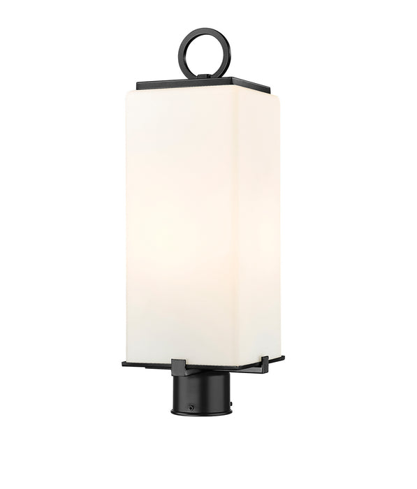 Z-Lite 593PHMR-BK Two Light Outdoor Post Mount Fixture, Black
